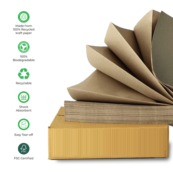 Eco-Friendly Void Filler - 100% Recycled Paper CONTINUAL SOLUTIONS