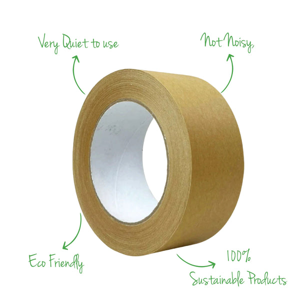 Recycled Kraft Paper Tape - Eco-Friendly Packaging Solution CONTINUAL SOLUTIONS