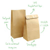 Square Gusset Bags - Eco-Friendly Storage Solution CONTINUAL SOLUTIONS